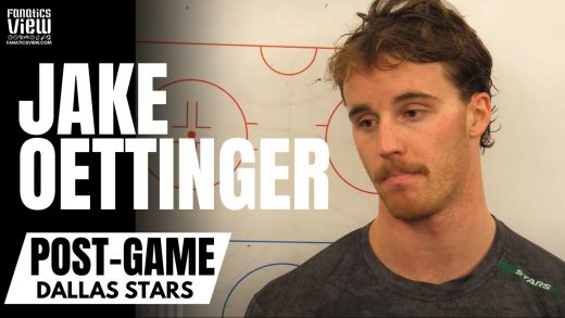 Jake Oettinger Calls Nathan MacKinnon “One of Most Dynamic Players” & Jason Robertson “Rink Rat”