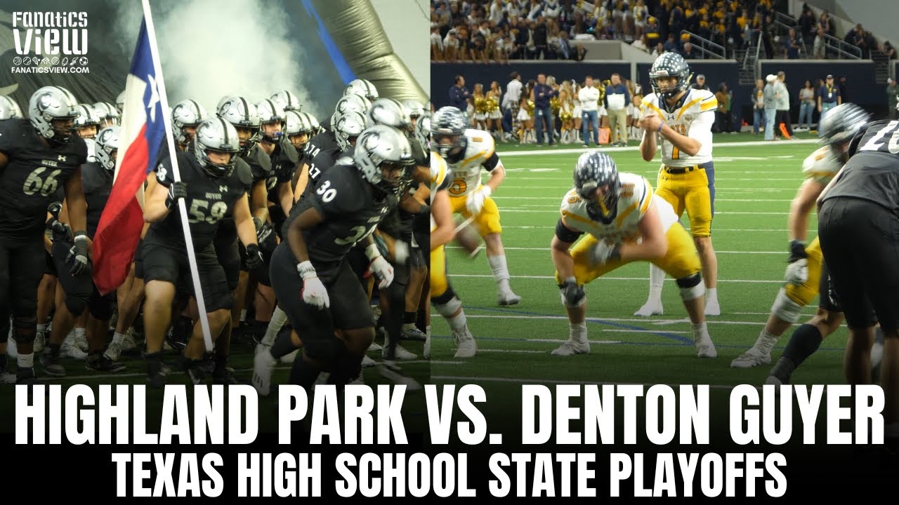Texas High School Football State Playoffs: Denton Guyer vs. Highland Park | Condensed Highlights