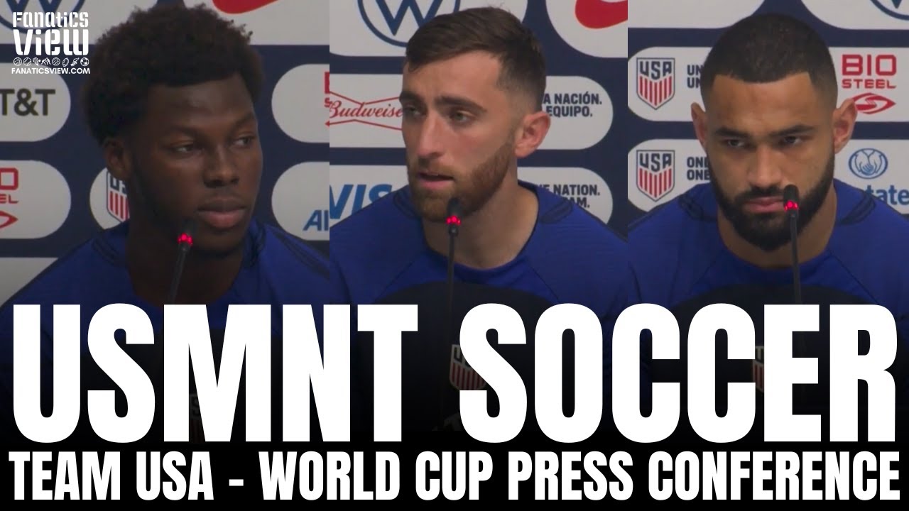 USMNT Soccer Reacts to USA's Draw With Wales & World Cup Matchup vs. England | WORLD CUP 2022
