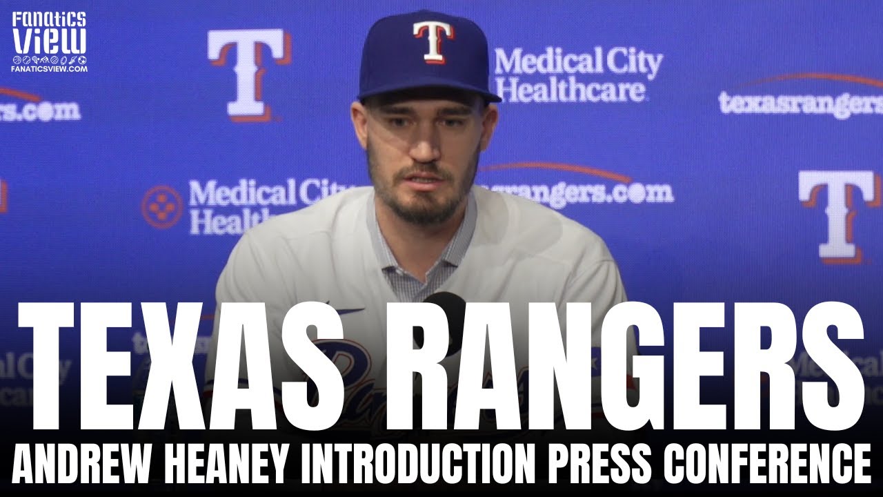 Andrew Heaney Reacts to Signing With Texas Rangers, Playing With Jacob DeGrom | Press Conference