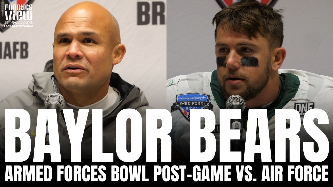 Dave Aranda Answers If Baylor Has Taken a Step Back After Armed Forces Bowl Loss vs. Air Force