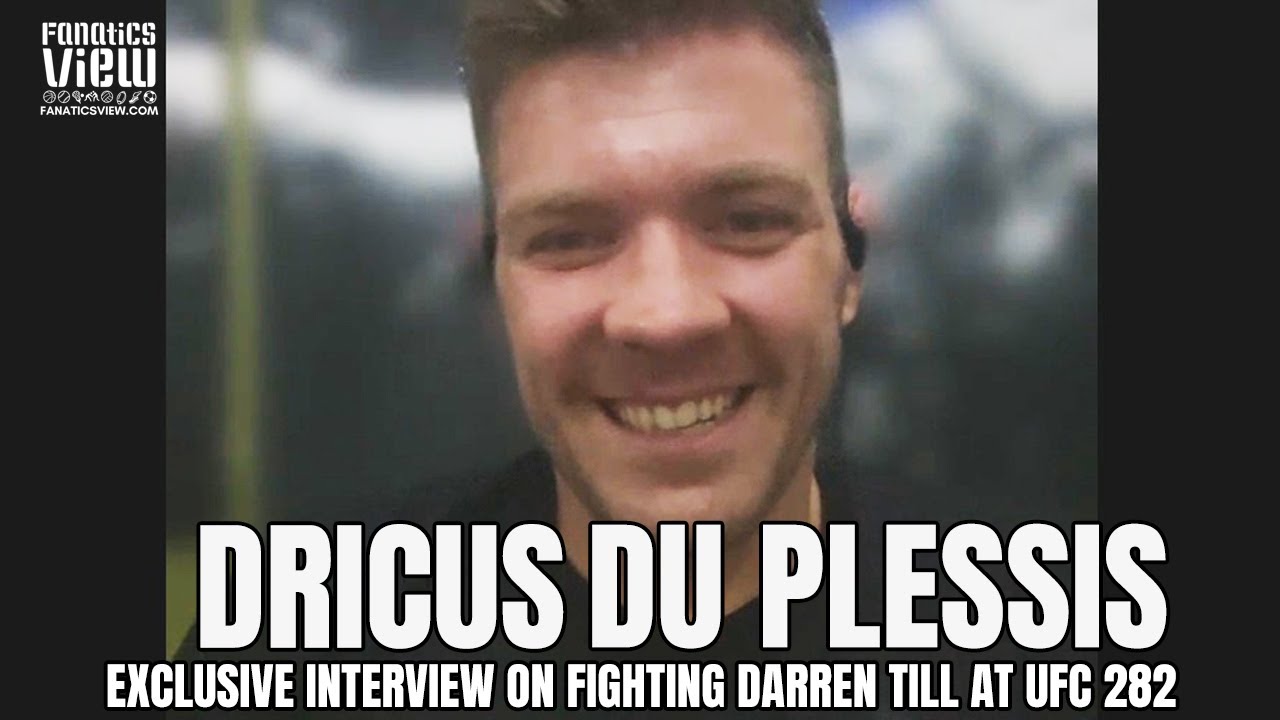 Dricus Du Plessis Reacts to Alex Pereira KO'ing Israel Adesanya & Darren Till Matchup (EXCLUSIVE)
