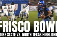 Frisco Bowl: Boise State Broncos vs. North Texas Mean Green | Field Level Condensed Game Highlights