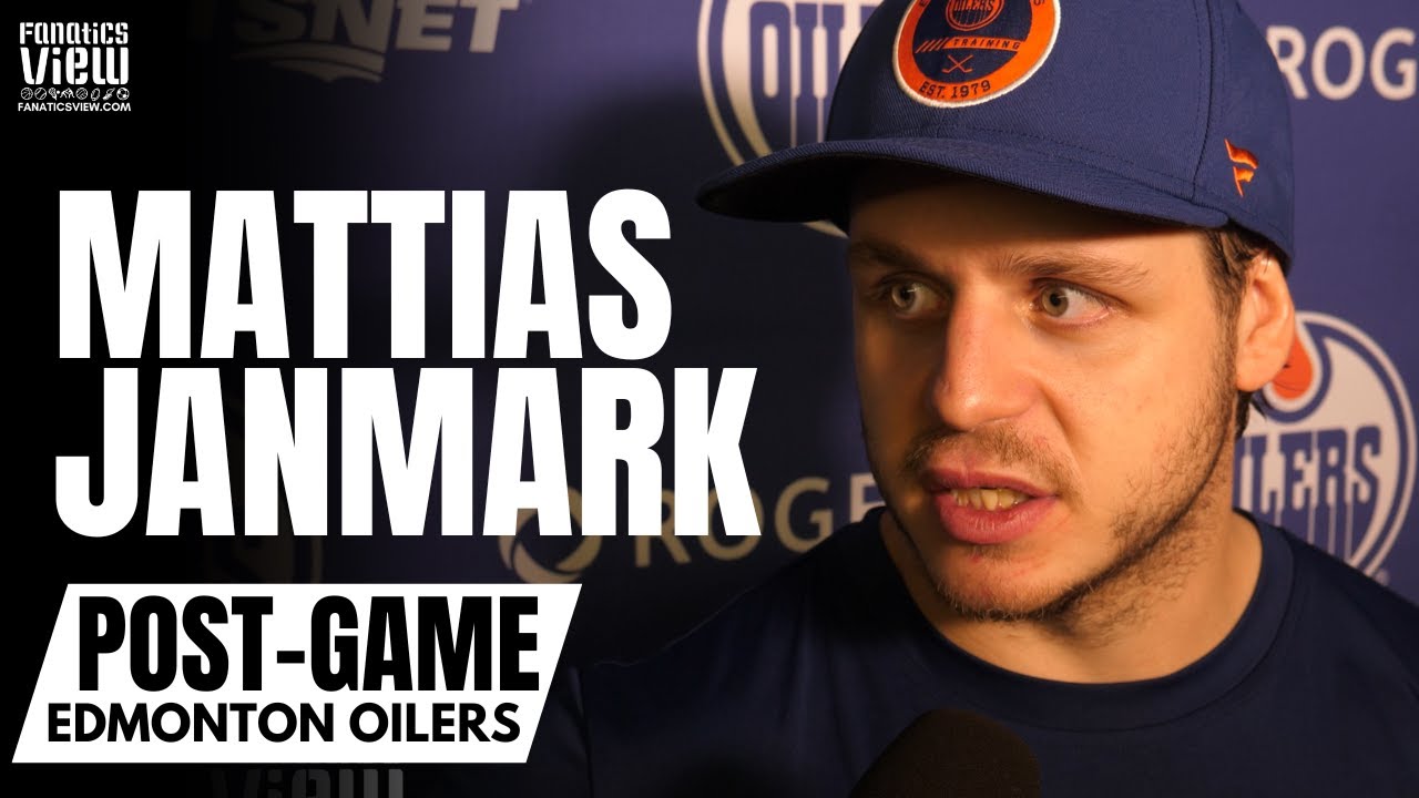 Mattias Janmark Reacts to Scoring Goal vs. Former Team in Dallas Stars & Edmonton Oilers Strong Play