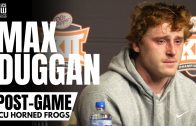 Max Duggan Emotional Post-Game Reaction to TCU’s Big 12 Championship Loss & CFB Playoff Future