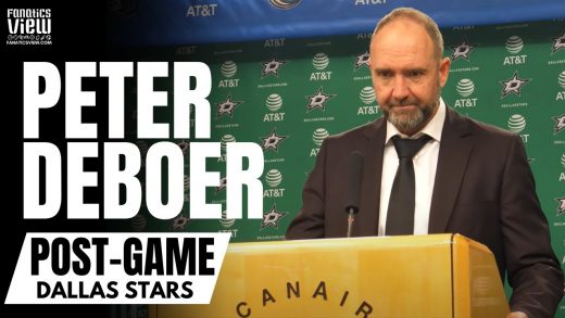 Pete DeBoer Reacts to Miro Heiskanen Scoring Potential for Dallas | Stars vs. Senators Post-Game