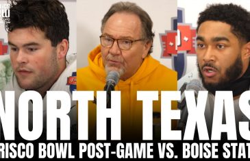 Phil Bennett & North Texas Players React to Mean Green’s Bowl Loss vs. Boise State, UNT Future