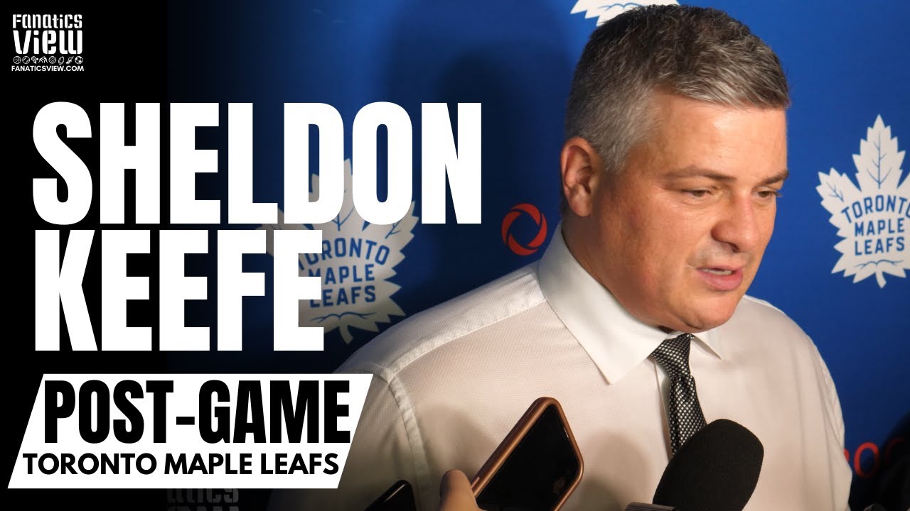 Sheldon Keefe Reacts to Matt Murray's Shutout Performance vs. Dallas Stars & Maple Leafs Outlook