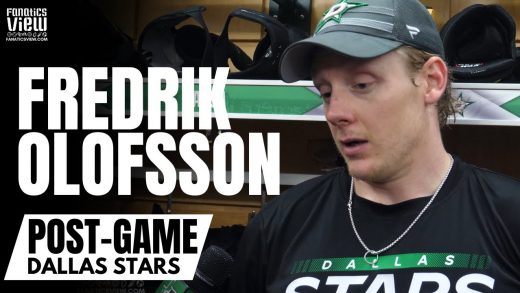 Fredrik Olofsson Shares Thoughts on First NHL Opportunity With Dallas Stars & Jake Oettinger “Stud”