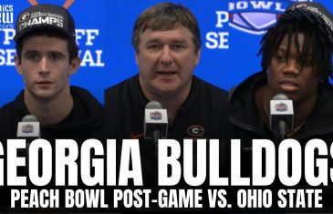Georgia Bulldogs & Kirby Smart React to Win vs. Ohio State, Advancing to National Championship