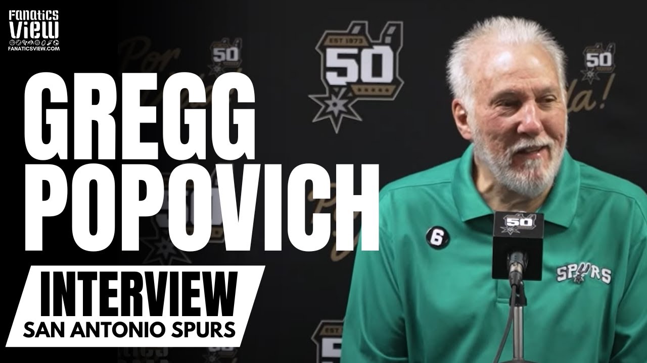 Gregg Popovich Jokes About Trying to Hold Luka Doncic Under 50 Points: 