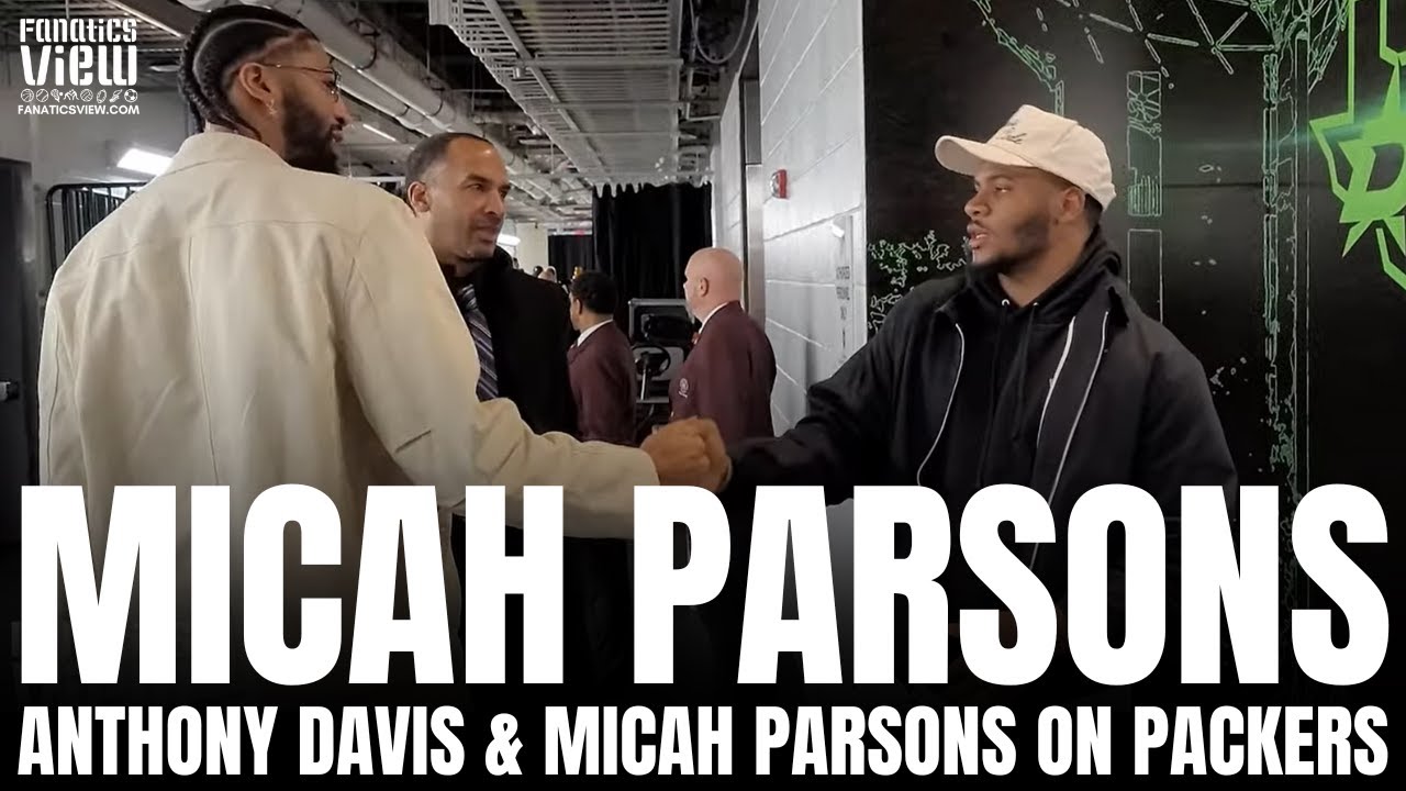 Micah Parsons Asks Lakers Superstar Anthony Davis: 
