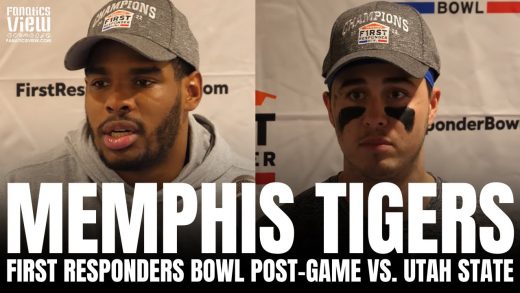 Seth Henigan & Quindell Johnson React to Memphis Tigers Bowl Win vs. Utah State, Memphis Future