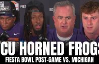 TCU Horned Frogs & Sonny Dykes React to Advancing to National Championship, Respond to TCU Doubters