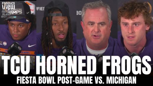 TCU Horned Frogs & Sonny Dykes React to Advancing to National Championship, Respond to TCU Doubters