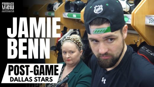 Jamie Benn talks Wyatt Johnston “Special” Player & Reviews Dallas Stars First Half of Season