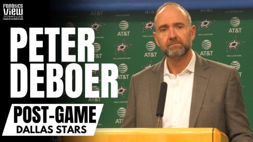 Peter DeBoer Explains Jack Hughes “Elite” Future & Reviews Dallas Stars 1st Half of 2023 Season