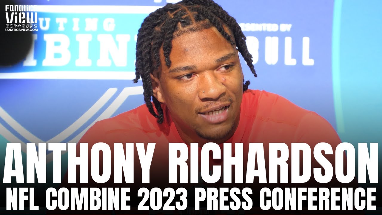 Anthony Richardson Reacts to NFL Future: 
