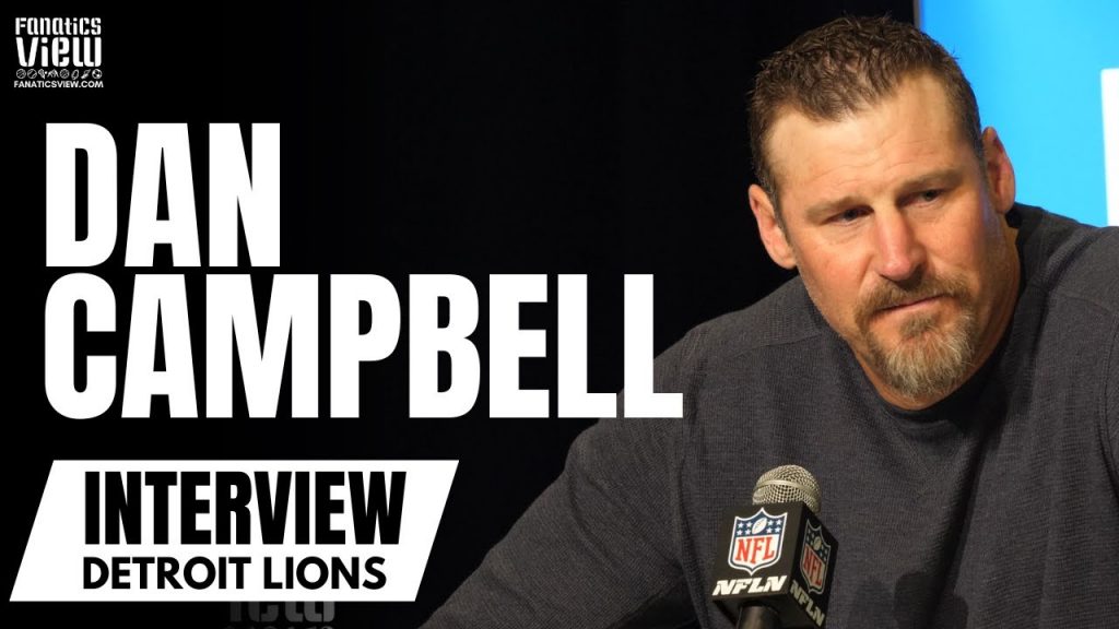 Dan Campbell talks Detroit Lions Future, Coaching Changes, D'Andre Swift & NFL Draft Targets