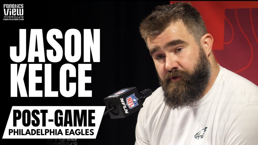Jason Kelce Reacts to Travis Kelce Winning