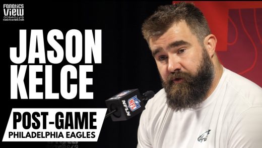 Jason Kelce Reacts to Travis Kelce Winning “Kelce” Bowl, Jalen Hurts Performance & Holding Penalty