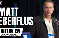 Matt Eberflus talks Justin Fields Future, Chicago Bears Draft Options, Khalil Herbert & Off-Season