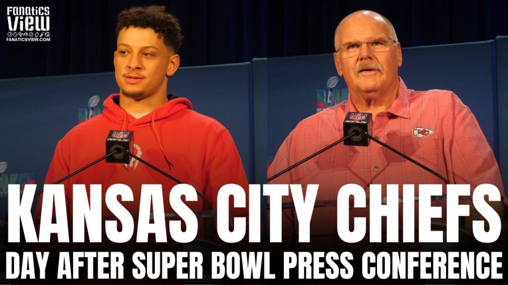 Patrick Mahomes & Andy Reid Day After Super Bowl LVII Win & MVP Press Conference | Full