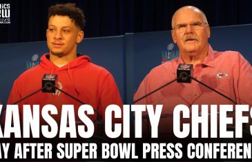 Patrick Mahomes & Andy Reid Day After Super Bowl LVII Win & MVP Press Conference | Full