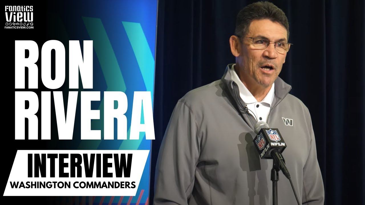 Ron Rivera Addresses Washington's QB Future, NFL Draft Preparations & Free Agency Strategy