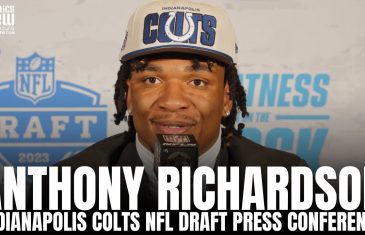 Anthony Richardson Reacts to Being Drafted by Indianapolis Colts & NFL Potential | NFL Draft Presser