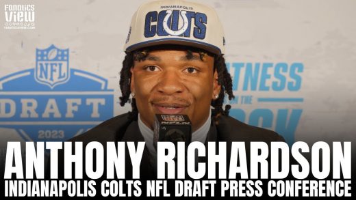 Anthony Richardson Reacts to Being Drafted by Indianapolis Colts & NFL Potential | NFL Draft Presser