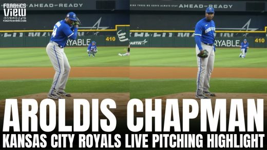 Aroldis Chapman Throws INSANE 100+ MPH MISSLES in Kansas City Royals Live Batting Practice