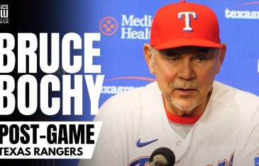 Bruce Bochy Reacts to Jacob DeGrom Being Placed on Injured List: “You Hate To See It” | Post-Game