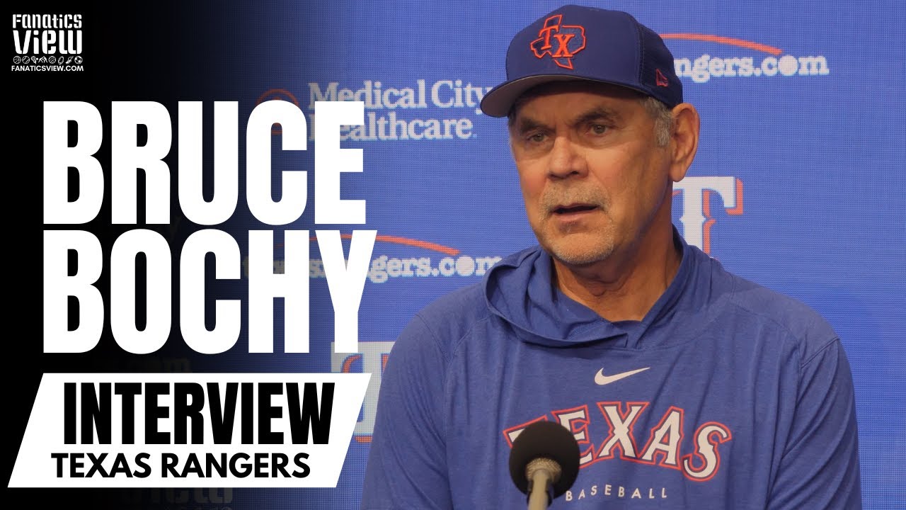 Bruce Bochy talks Texas Rangers Opening Day Roster, Jacob DeGrom, Bullpen, Duran & Bubba Thompson