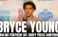 Bryce Young Reacts to Being Drafted By Carolina Panthers & “Too Small” for QB Critics | NFL DRAFT