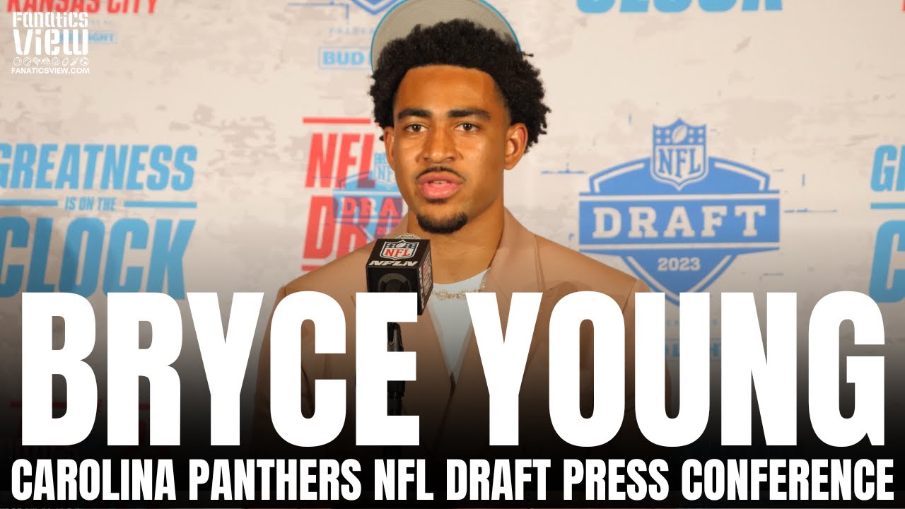 Bryce Young Reacts to Being Drafted By Carolina Panthers & 