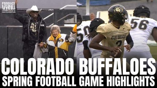 Colorado Buffaloes Spring Football Highlights With Deion Sanders, Shedeur Sanders & Travis Hunter