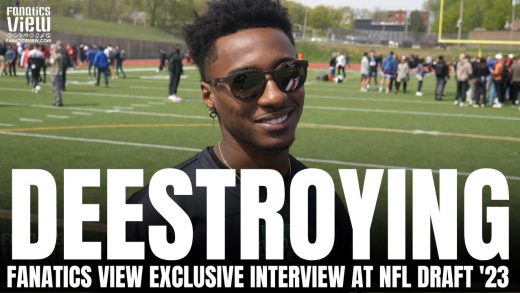 Deestroying Reveals What His Madden Rating Would Be & Advice for 2023 NFL Draft Class (EXCLUSIVE)