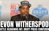 Devon Witherspoon Reacts to Being Drafted by Seattle Seahawks & Playing for Pete Carroll | NFL Draft