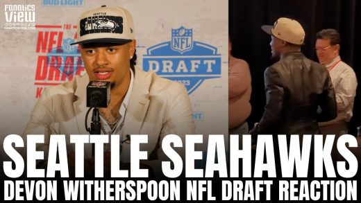 Devon Witherspoon Reacts to Moment Seattle Seahawks Drafted Jaxon Smith-Njigba at NFL Draft