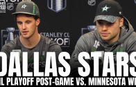 Jake Oettinger Calls Matt Dumba Hit on Joe Pavelski a “Cheap Shot” | Dallas Stars Post-Game vs. Wild