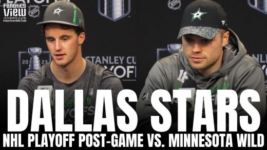 Jake Oettinger Calls Matt Dumba Hit on Joe Pavelski a “Cheap Shot” | Dallas Stars Post-Game vs. Wild