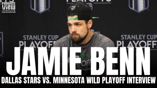 Jamie Benn talks Dallas Stars vs. Minnesota Wild Series & Jokes About Playing John Klingberg