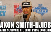 Jaxon Smith-Njigba Reacts to Being Drafted by Seattle Seahawks in NFL Draft & Ohio State Career