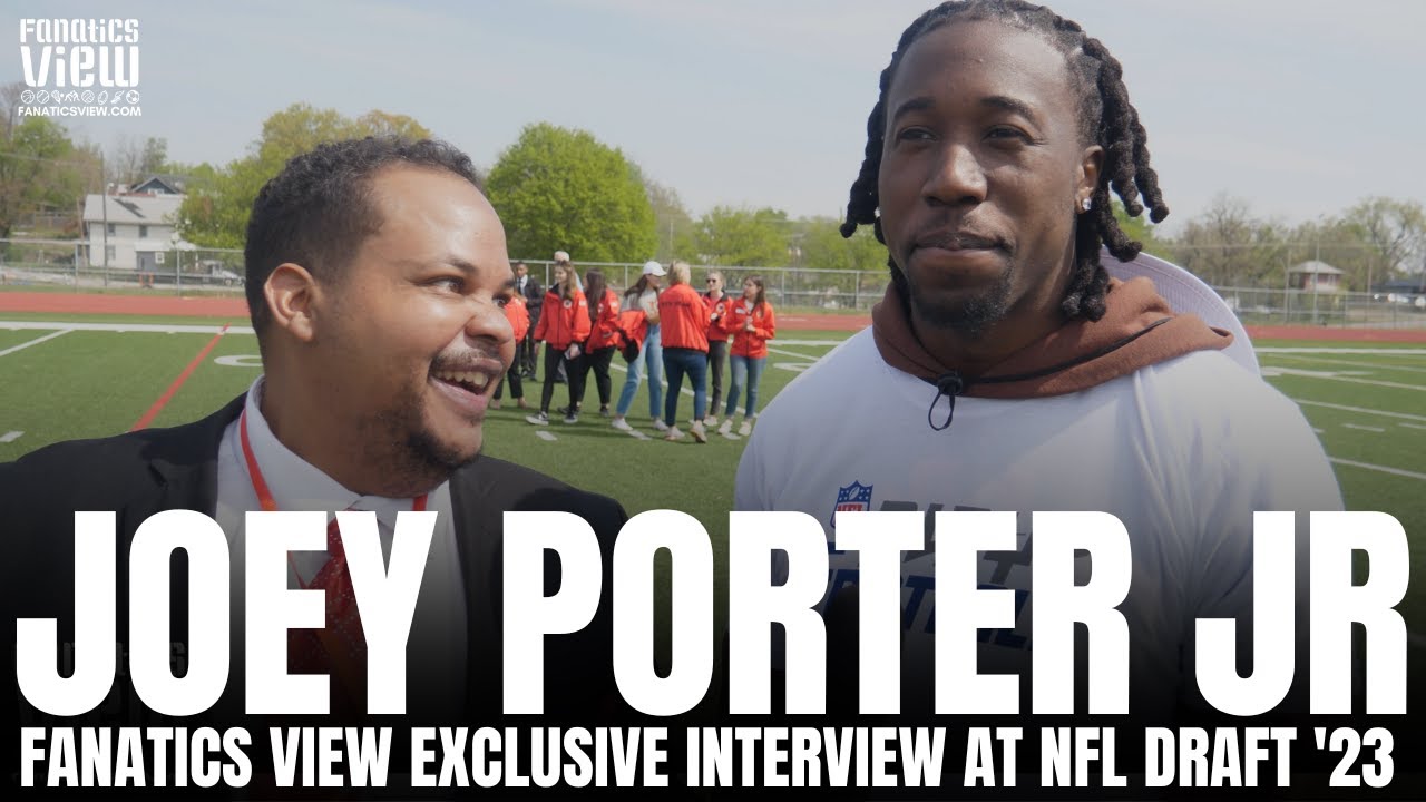 Joey Porter Jr. Reveals Relationship With Joey Porter Sr, Madden Rating Expectation & NFL Future