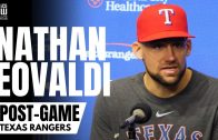 Nathan Eovaldi Reacts to Throwing First Career Complete Game Shutout vs. New York Yankees