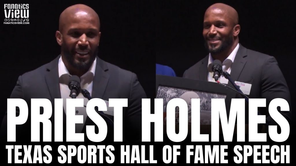 Priest Holmes Remembers Setting All-Time NFL Rushing Touchdowns in a Season | Full TXSHOF Speech
