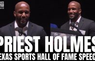Priest Holmes Remembers Setting All-Time NFL Rushing Touchdowns in a Season | Full TXSHOF Speech