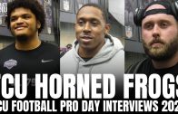 Steve Avila, Emari Demercado & Alan Ali talk NFL Potential, TCU Horned Frogs Careers, Max Duggan