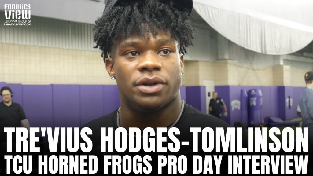 Tre'Vius Hodges-Tomlinson talks Potential at Cornerback, LaDainian Tomlinson Advice & TCU Legacy